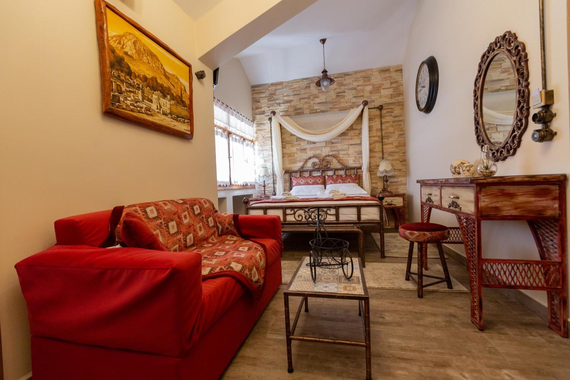 Maria's Boutique Rooms Corinthe Chambre photo